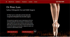 Desktop Screenshot of peterlam.com.au